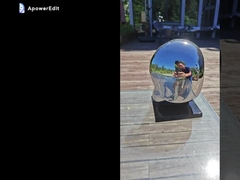 Nowoczesne małe rzeźby ze stali nierdzewnej do dekoracji wnętrz